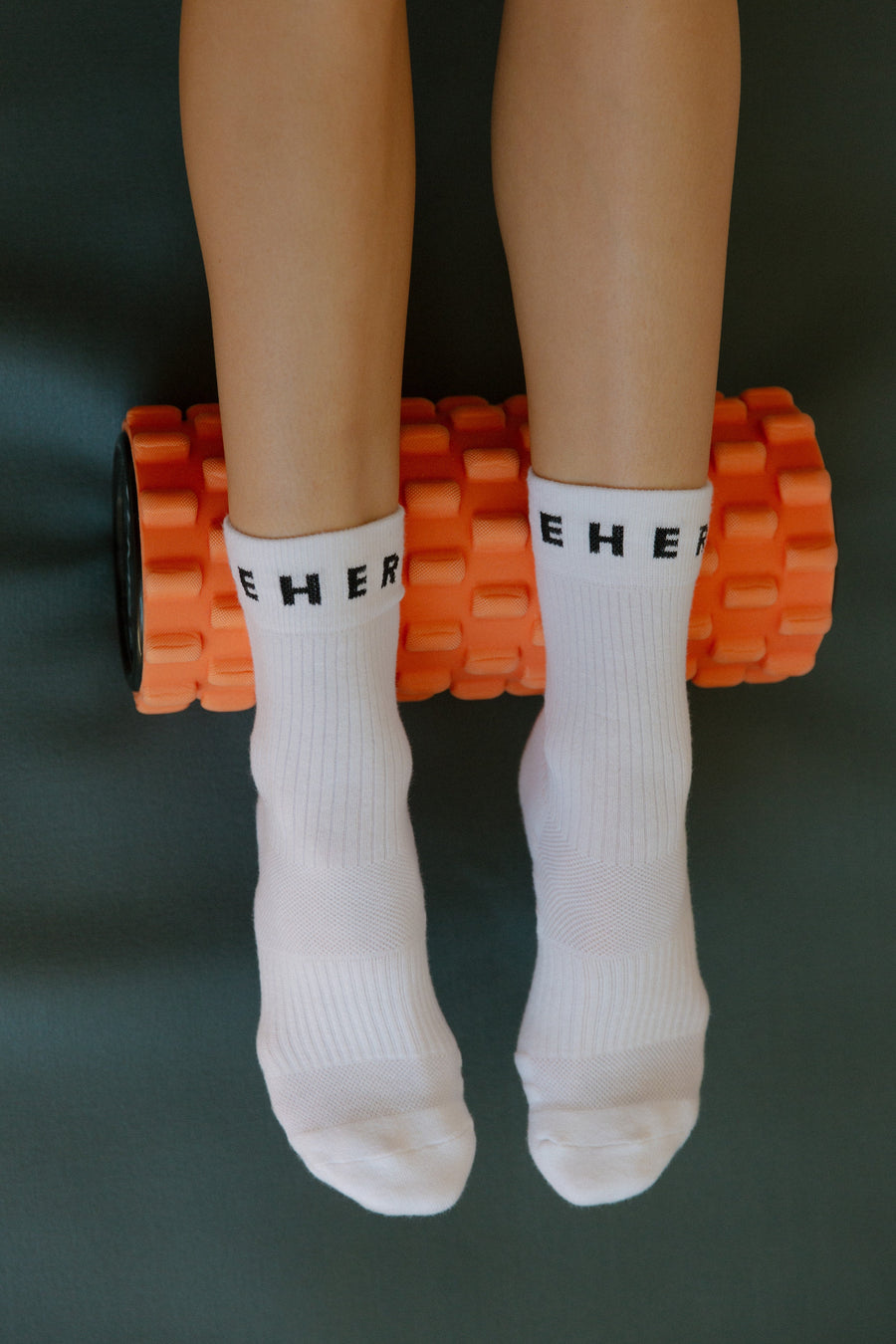 3-pack white cotton functional socks