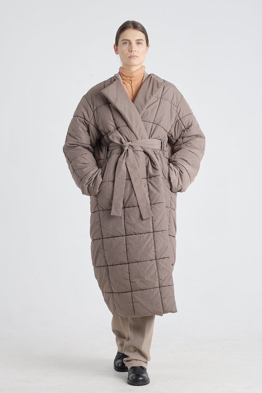 Taffy quilted puffer coat