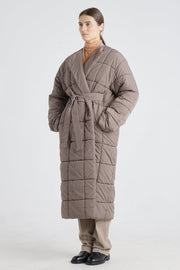 Taffy quilted puffer coat