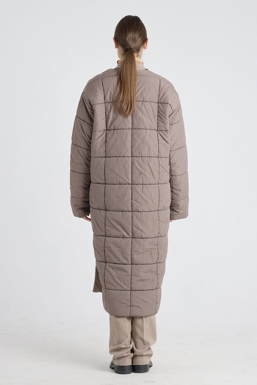 Taffy quilted puffer coat