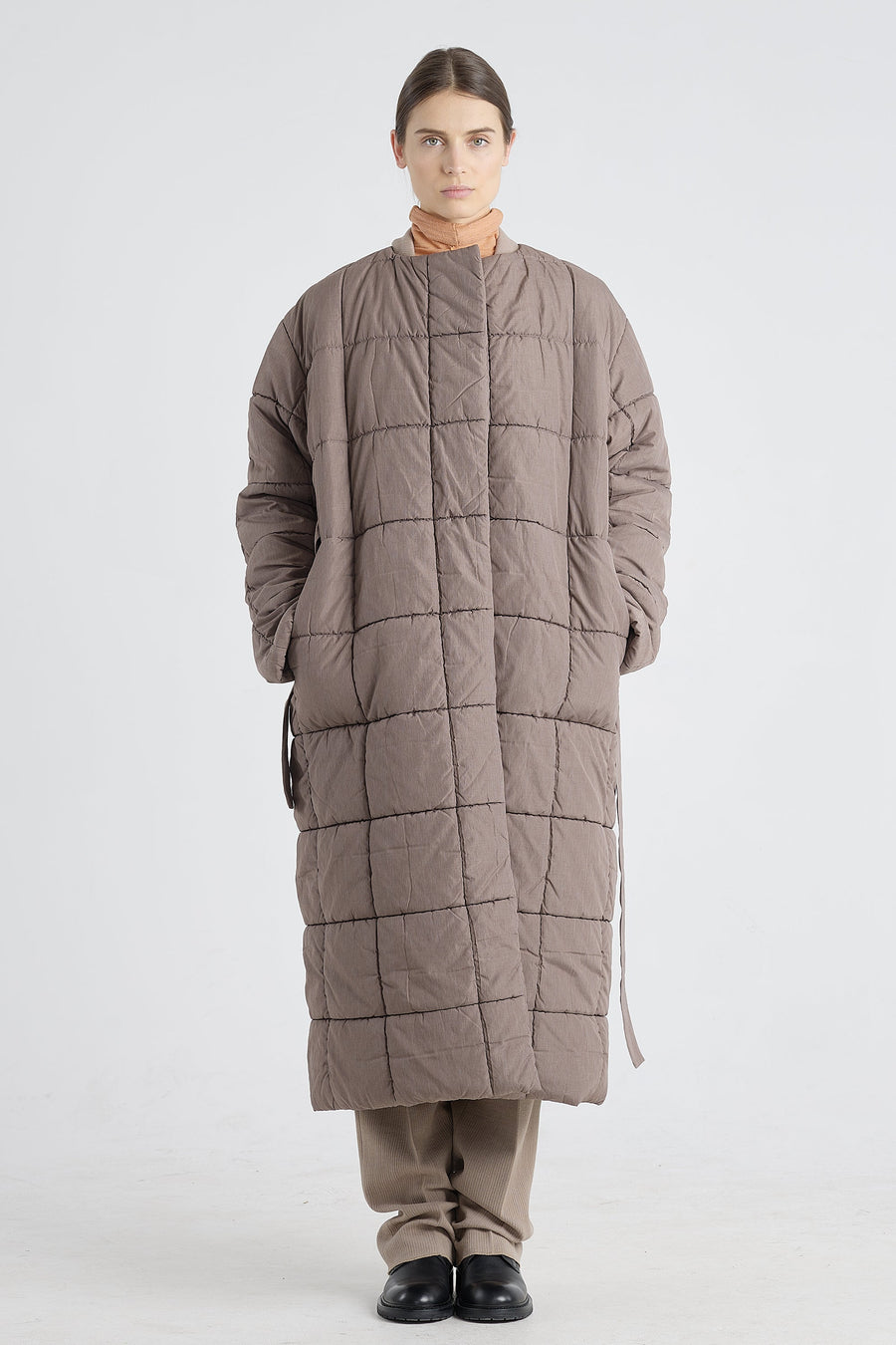 Taffy quilted puffer coat