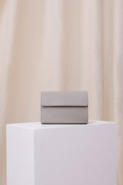 Blaster grey calf leather multi-strap bag