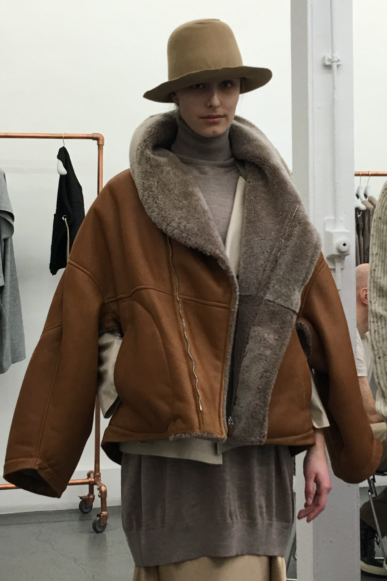 JOSHUA Shearling Leather jacket