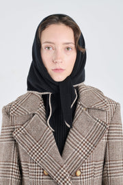 Black&nomad cashmere triangle scarf