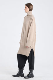 Nomad cashmere turtleneck dress