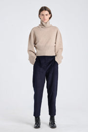 Nomad cashmere cropped turtleneck