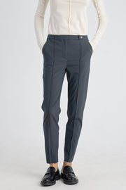 Antracit wool stretch and slim pants