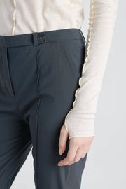 Antracit wool stretch and slim pants