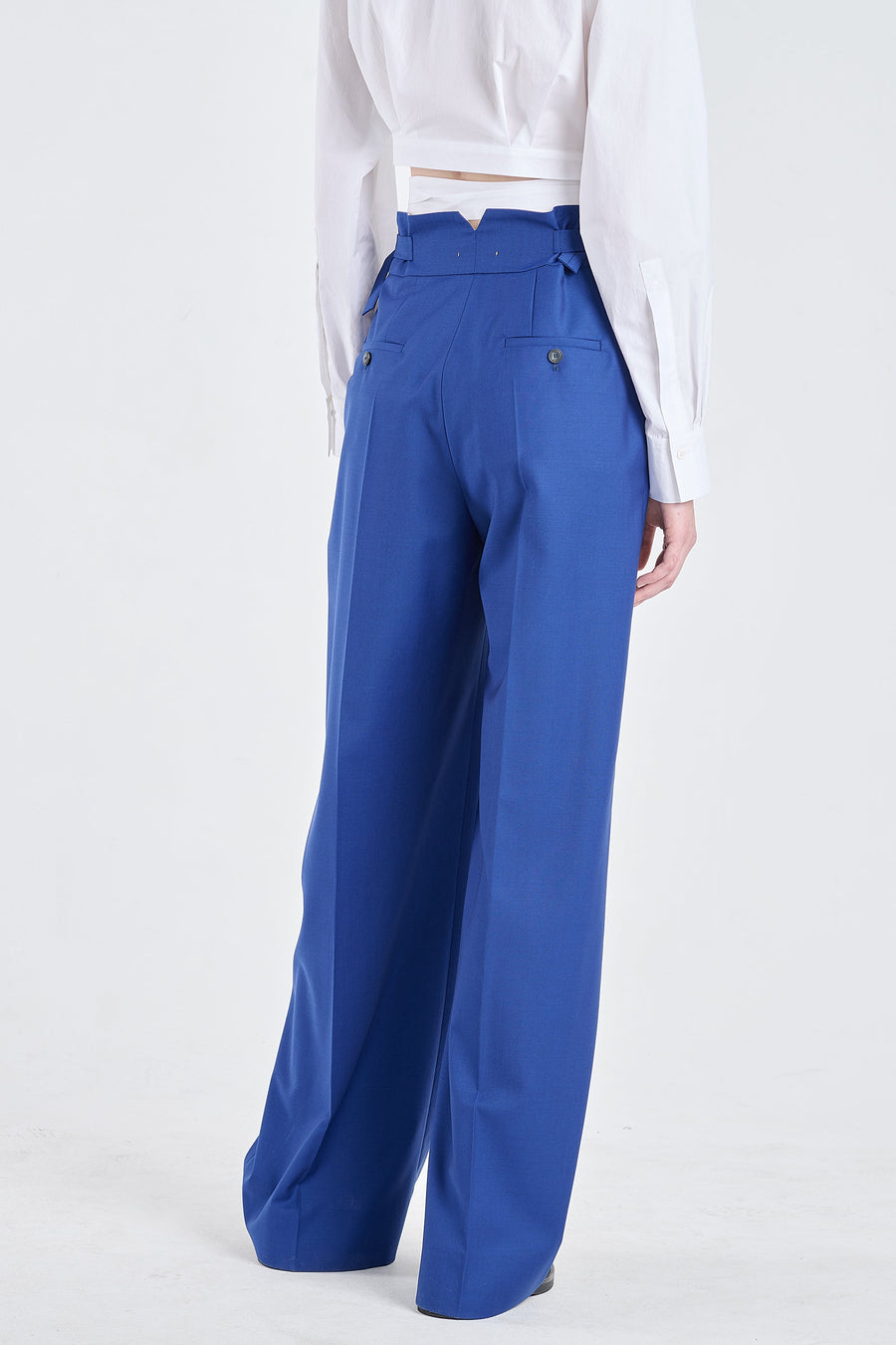 Ultramarine wool hig waisted pants