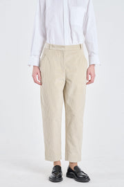 Stone cotton corduroy pants