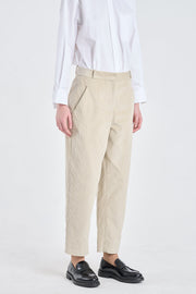 Stone cotton corduroy pants