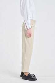 Stone cotton corduroy pants
