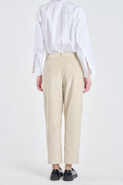 Stone cotton corduroy pants