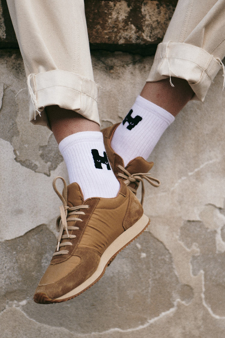 3-pack cotton socks with ''H'' logo