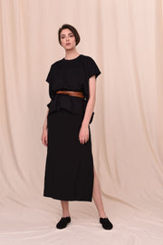 Hazel long tied belt