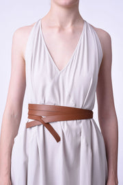 Hazel long tied belt